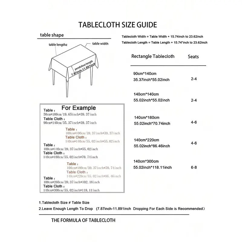 Christmas Solid Color Skin Friendly Breathable Lightweight Washable Reusable Tablecloth for Holiday Parties Banquets Restaurants